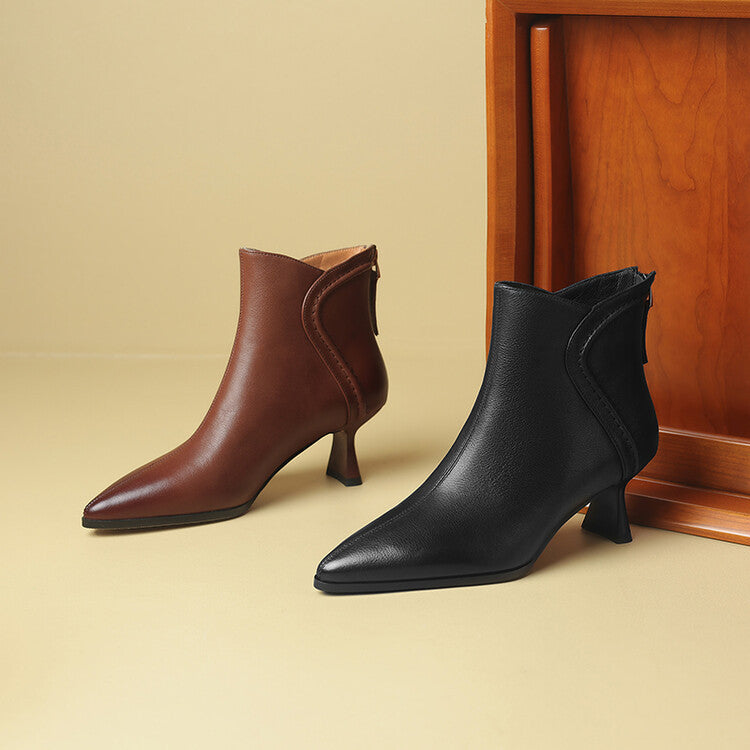 Noelene | Leather Boots