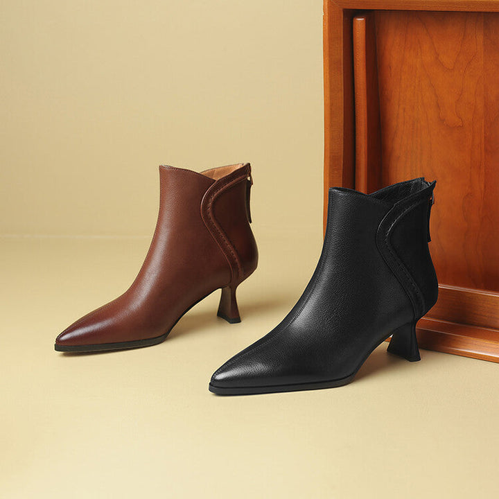 Noelene | Leather Boots