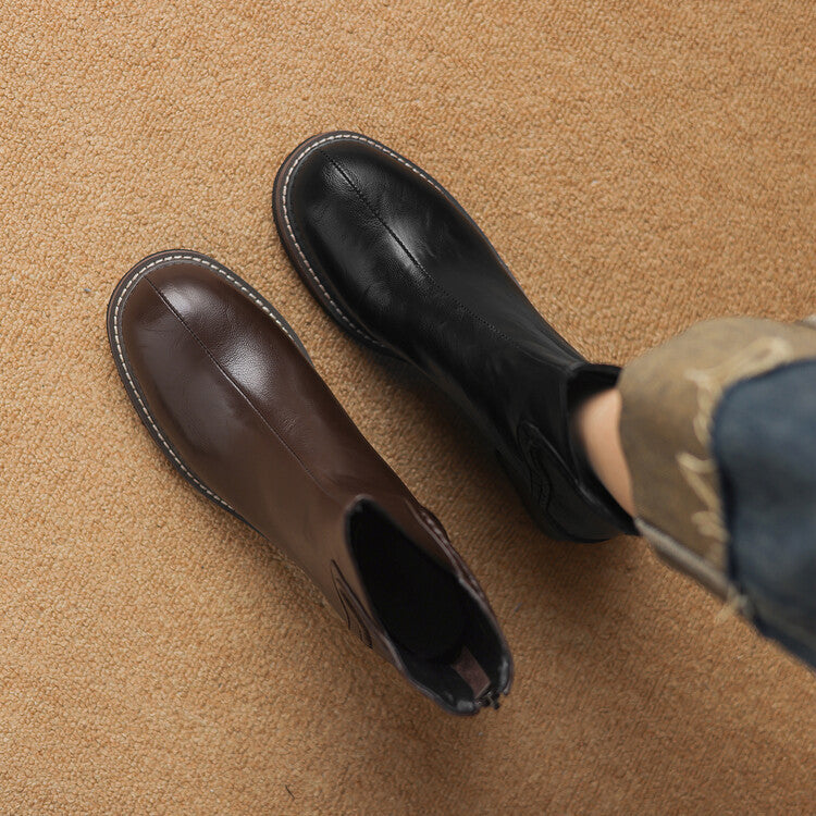 Lynette | Leather Boots