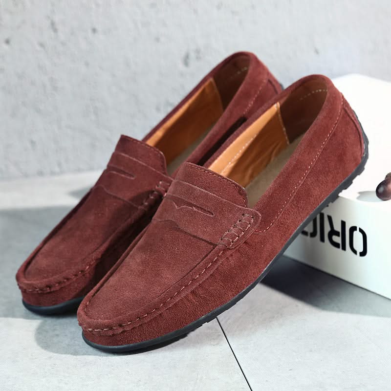 Men's Suede Loafers