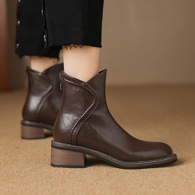 Lynette | Leather Boots