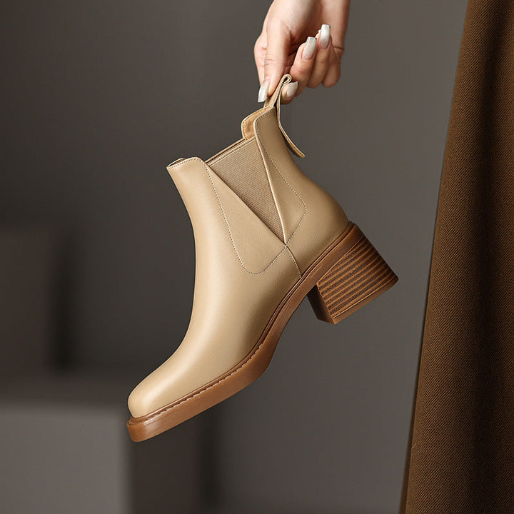 Yvonne | Leather Boots