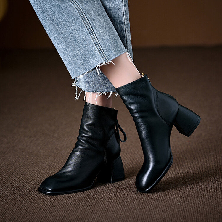 Kathryn | Leather Boots
