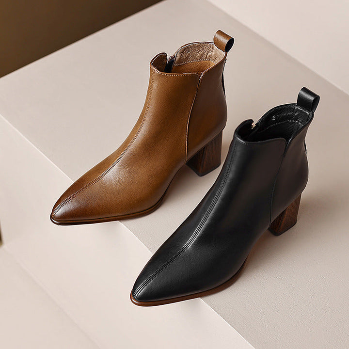 Annette | Leather Boots