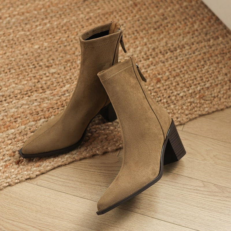 Coralie | Suede Boots