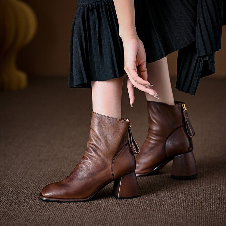 Kathryn | Leather Boots