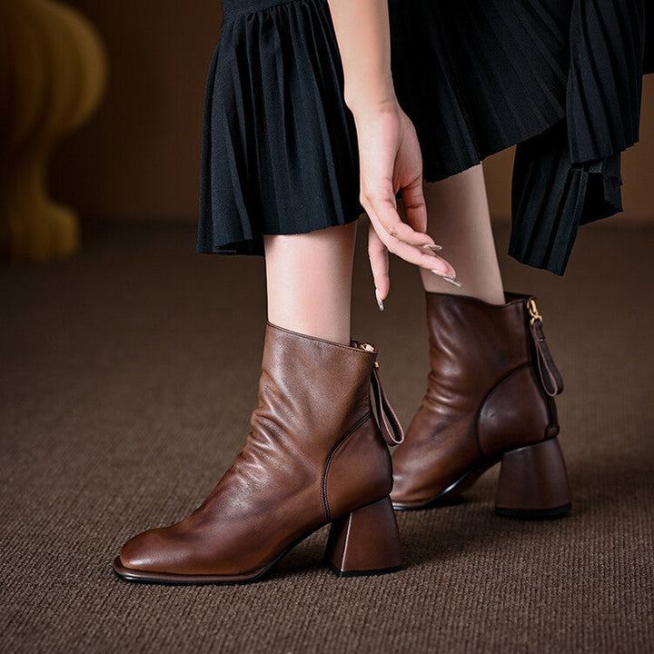 Kathryn | Leather Boots