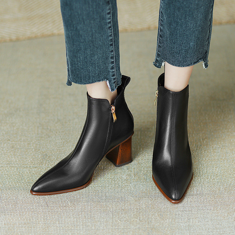 Annette | Leather Boots