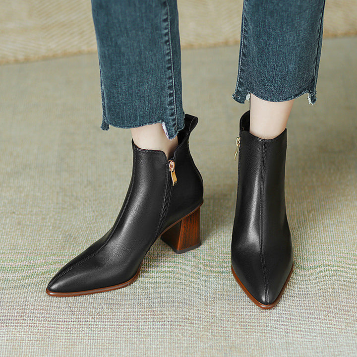 Annette | Leather Boots