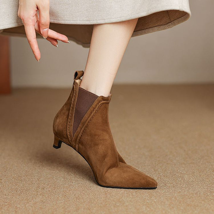 Heather | Suede Boots