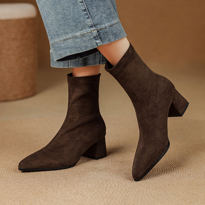 Gloria | Suede Boots