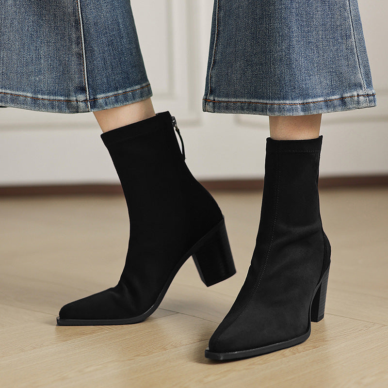 Coralie | Suede Boots