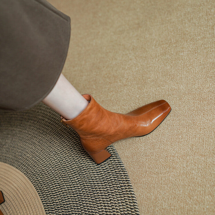 Glenda | Leather Boots