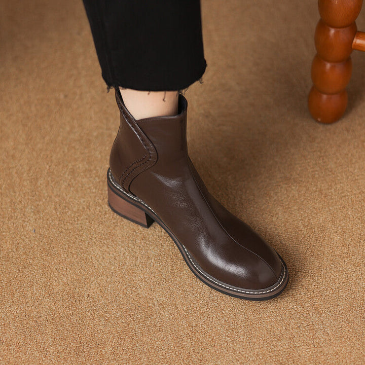 Lynette | Leather Boots