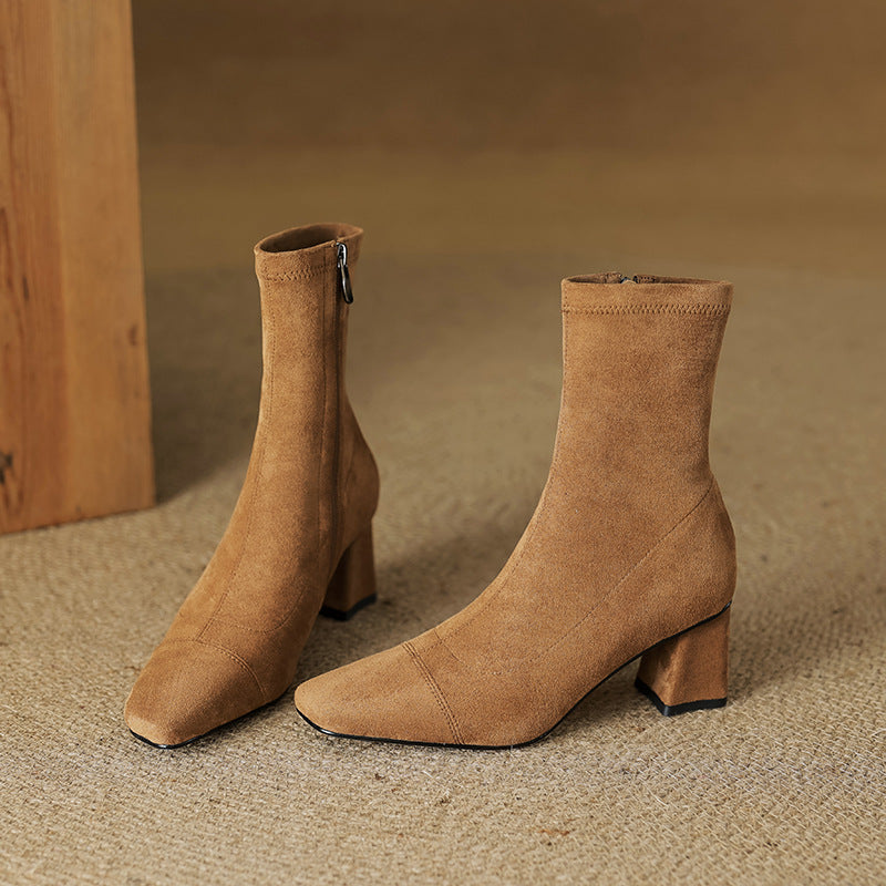 Gail | Suede Boots