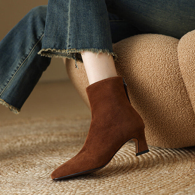Faye | Suede Boots