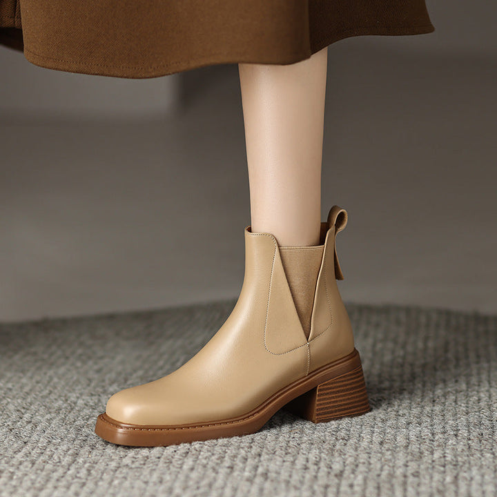Yvonne | Leather Boots
