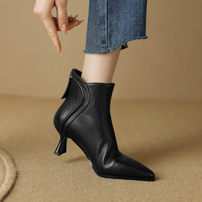 Noelene | Leather Boots