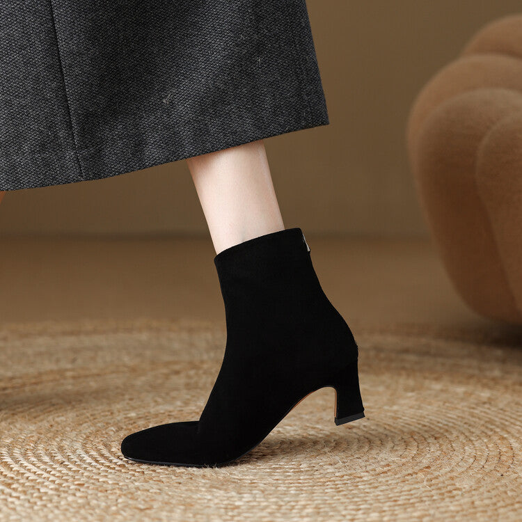 Faye | Suede Boots