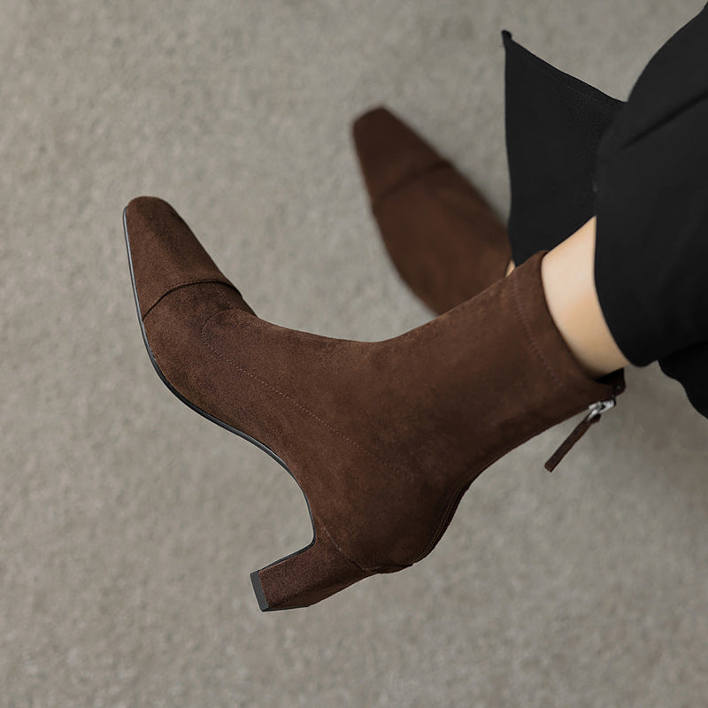 Carolyn | Suede Boots