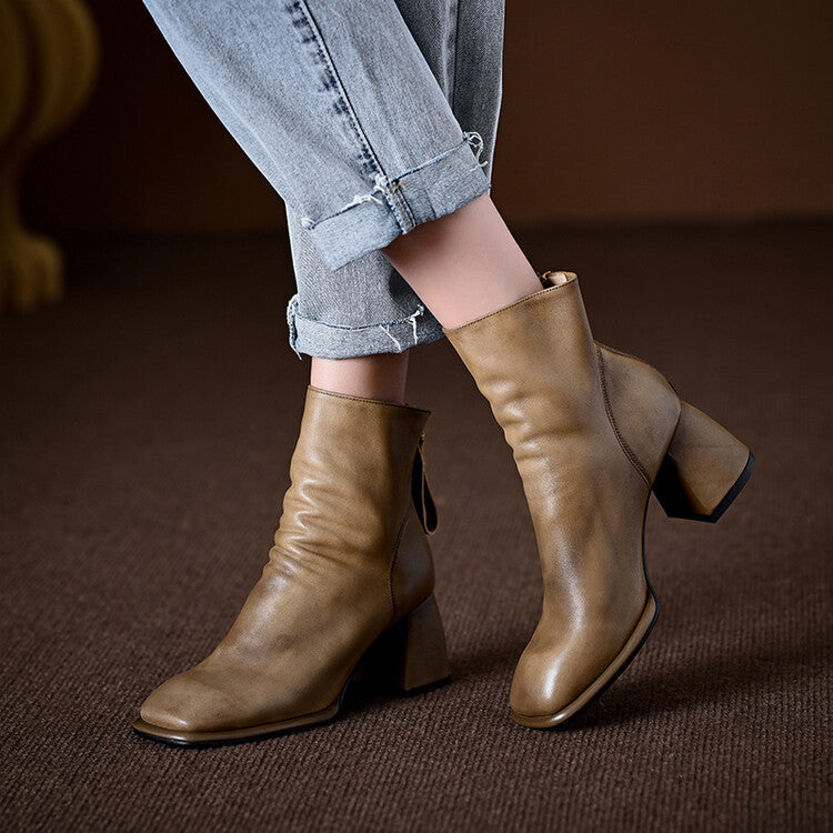 Kathryn | Leather Boots