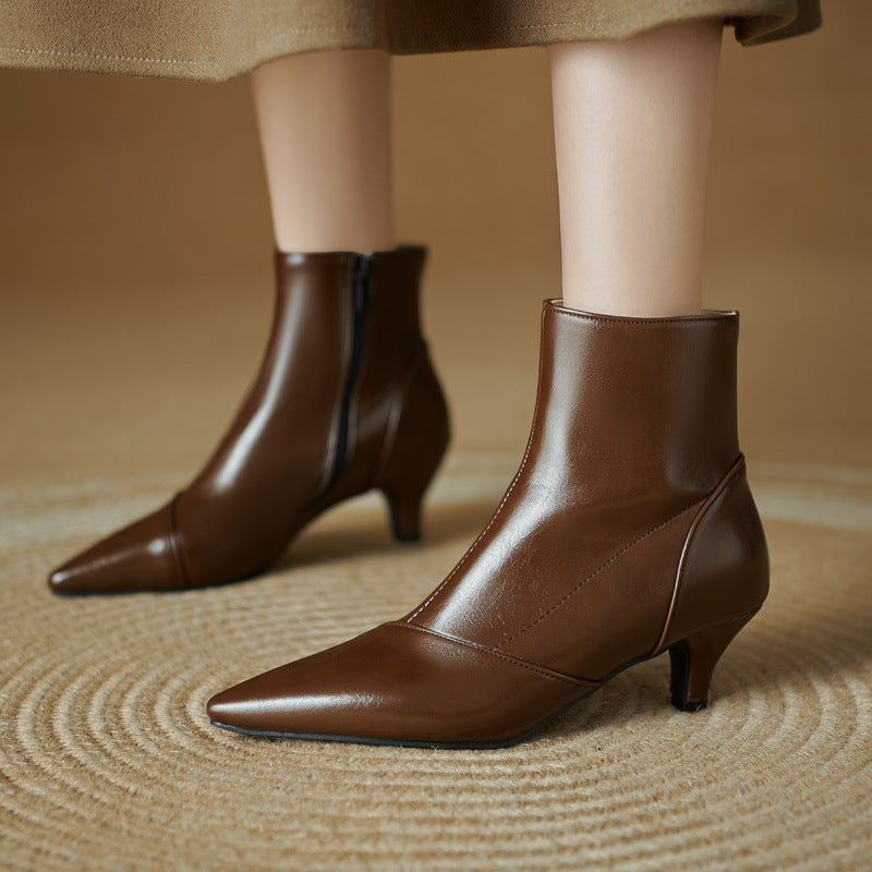 Rhonda | Leather Boots