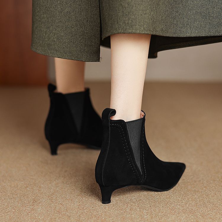 Heather | Suede Boots
