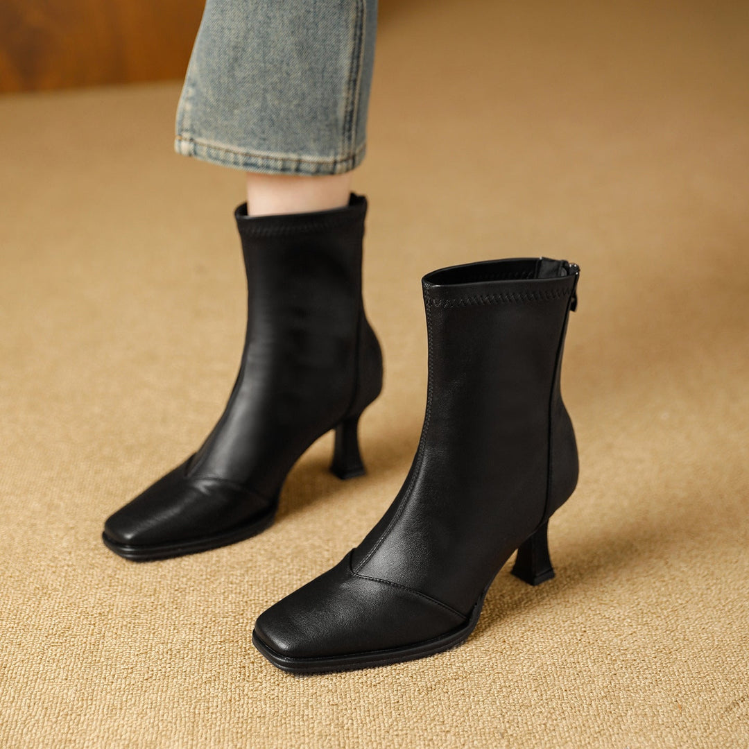 Colleen | Leather Boots