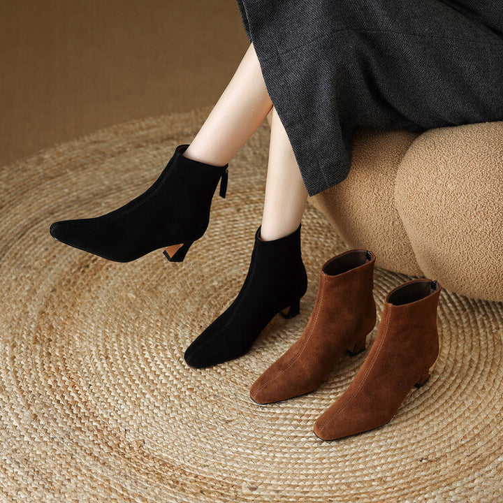 Faye | Suede Boots