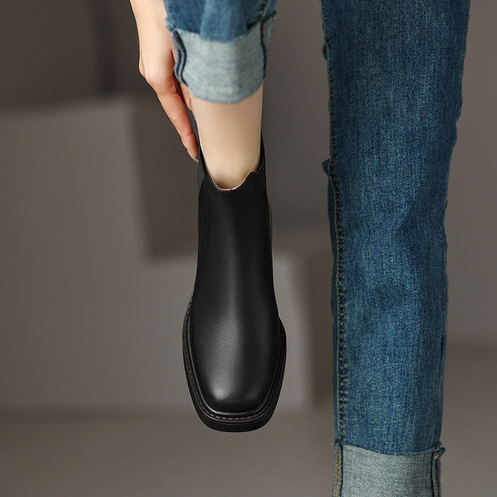 Yvonne | Leather Boots