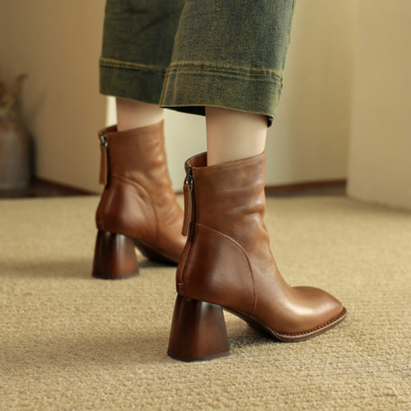 Maree | Leather Boots