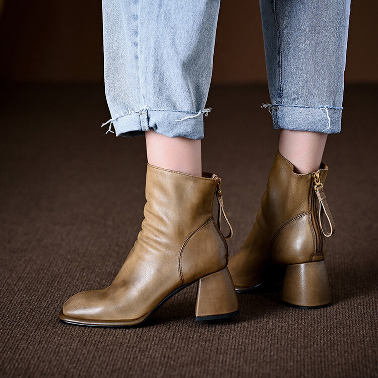 Kathryn | Leather Boots