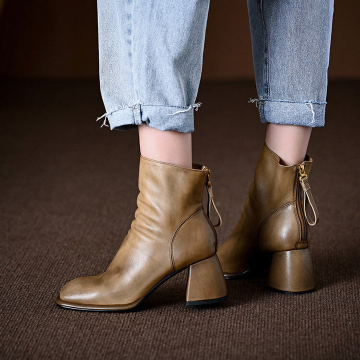 Kathryn | Leather Boots