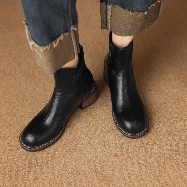 Lynette | Leather Boots