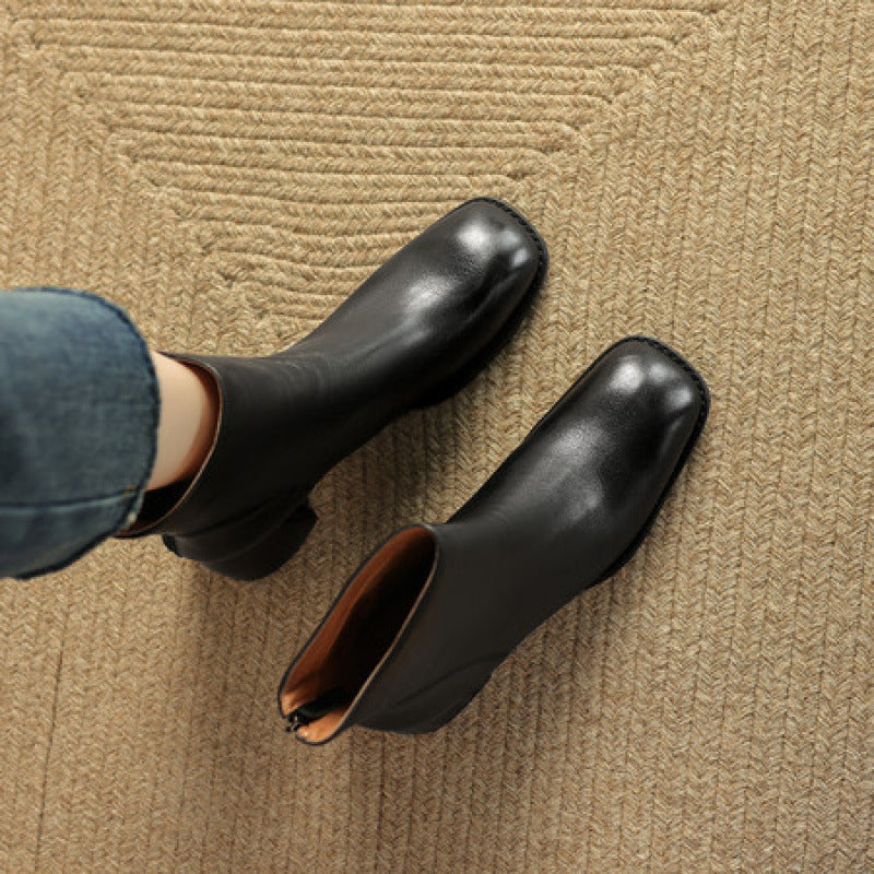 Maree | Leather Boots