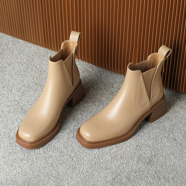 Yvonne | Leather Boots
