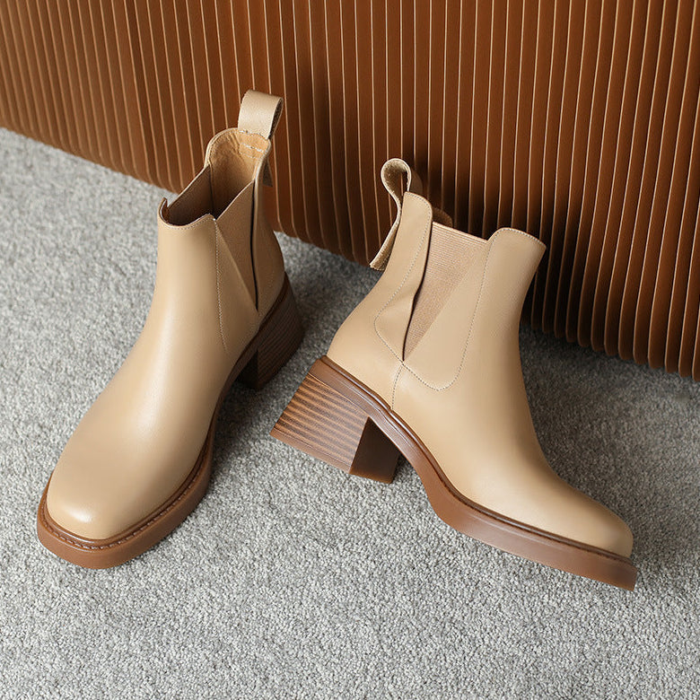 Yvonne | Leather Boots