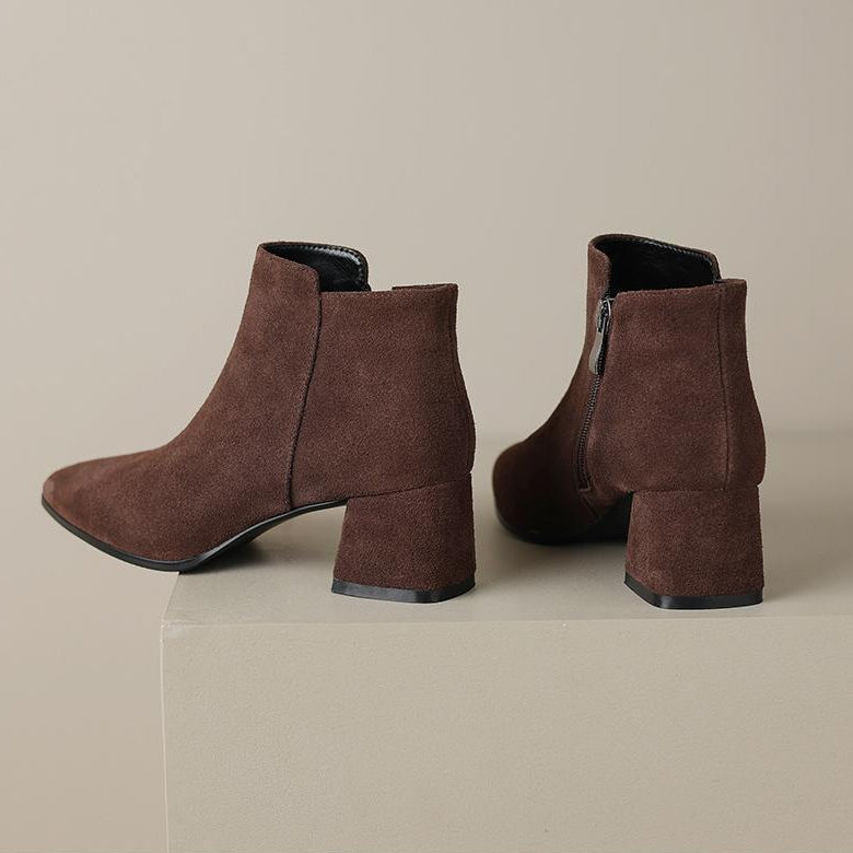 Trish | Suede Boots