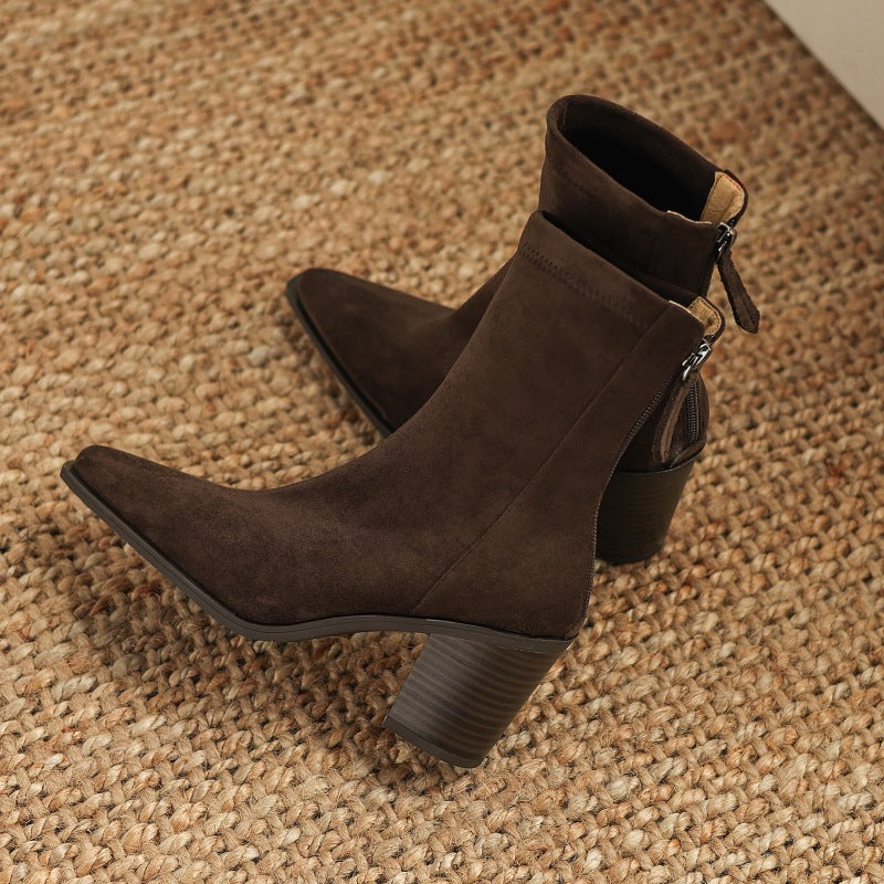 Coralie | Suede Boots