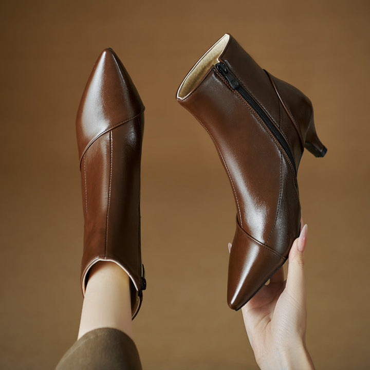 Rhonda | Leather Boots