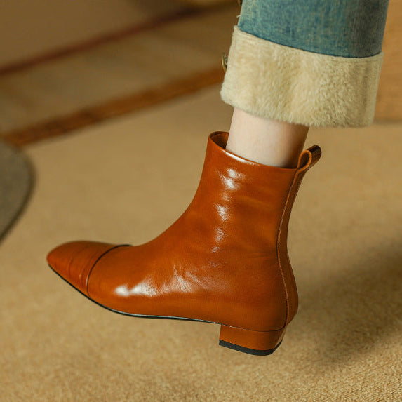 Christine | Leather Boots
