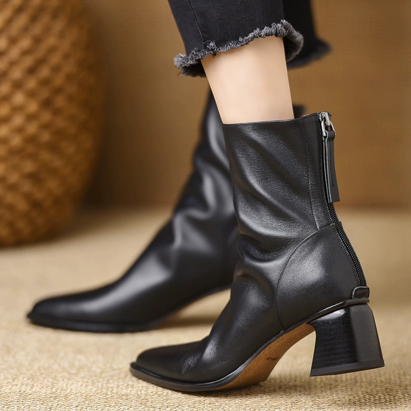 Julie | Leather Boots