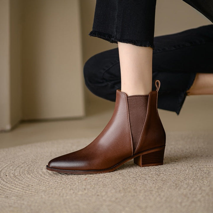 Helen | Leather Boots