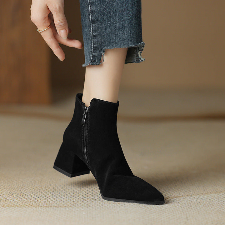 Trish | Suede Boots