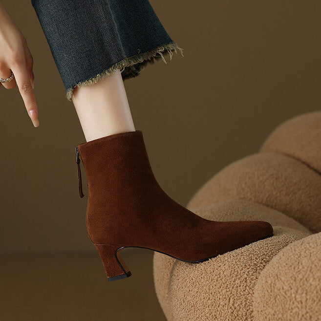 Faye | Suede Boots