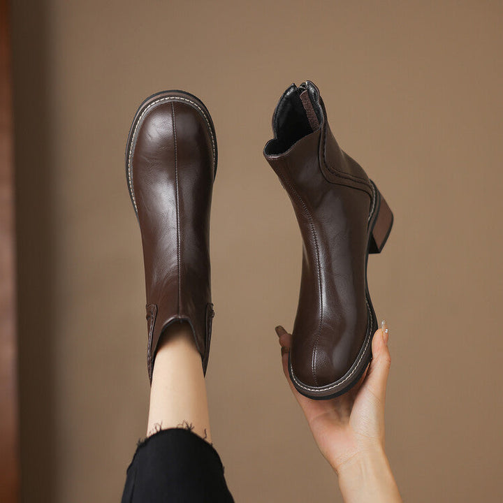 Lynette | Leather Boots