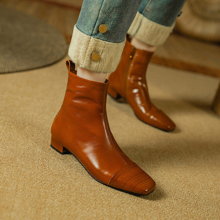 Christine | Leather Boots