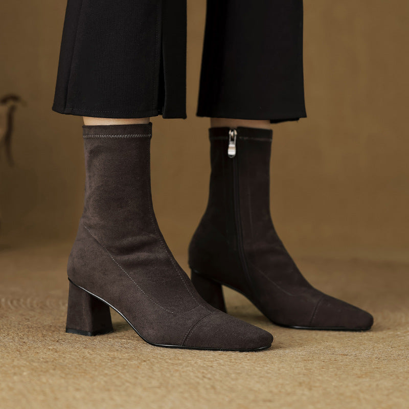 Gail | Suede Boots