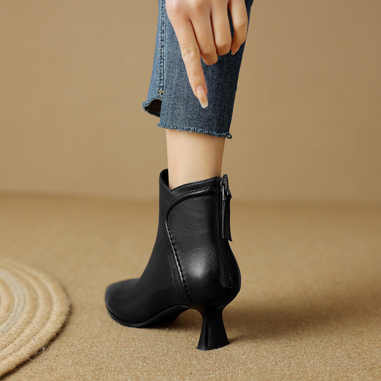 Noelene | Leather Boots