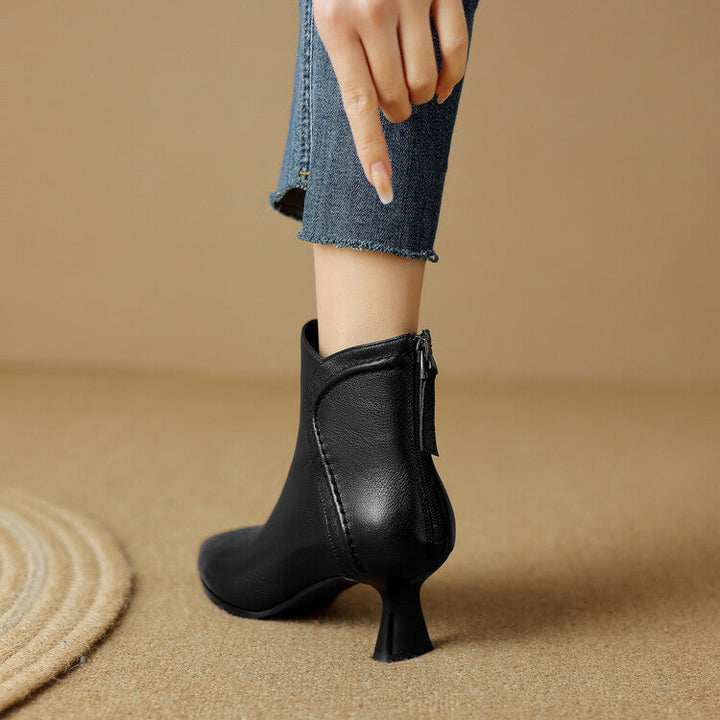 Noelene | Leather Boots